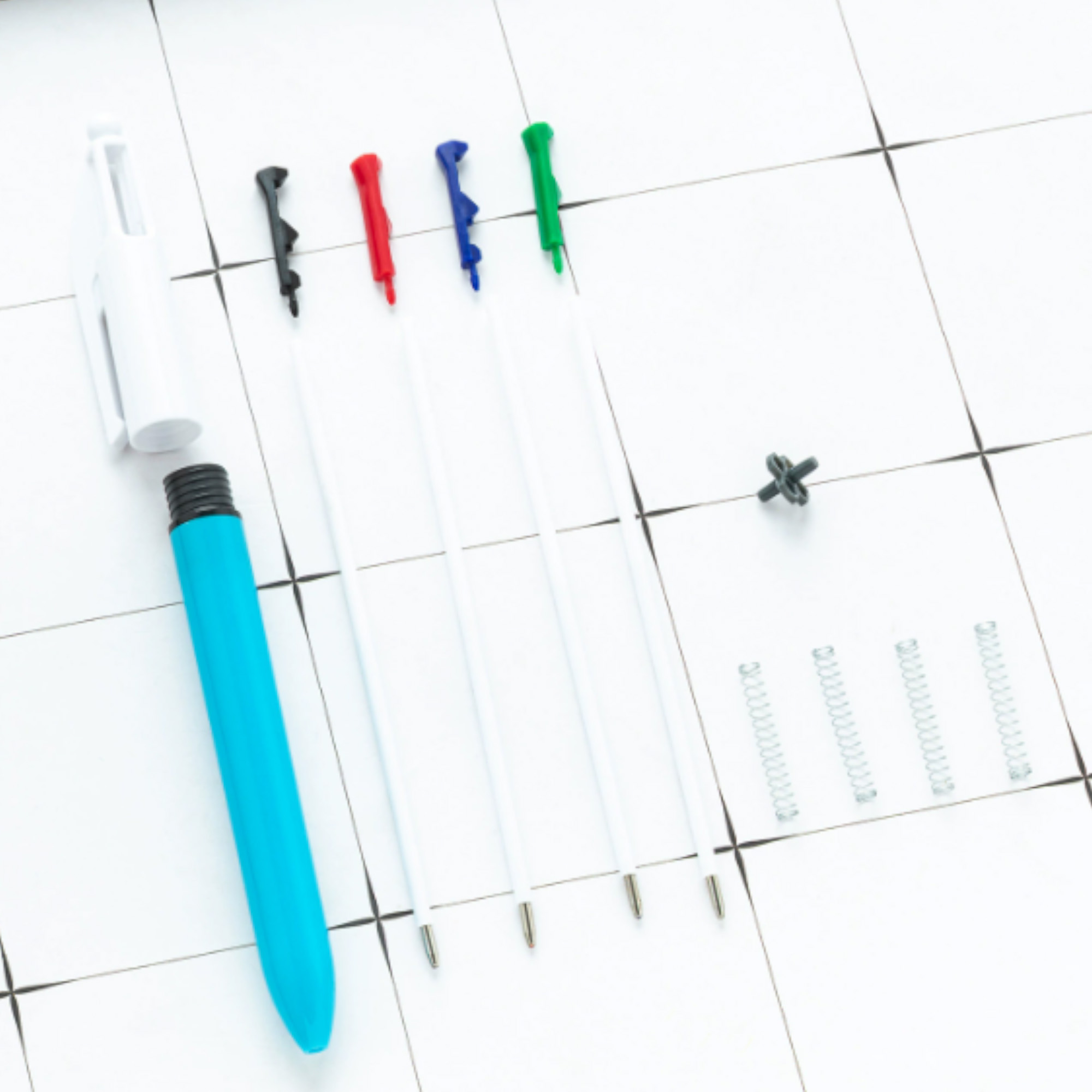 4 in 1 Multicolor Creative Ballpoint Pen Retractable 1