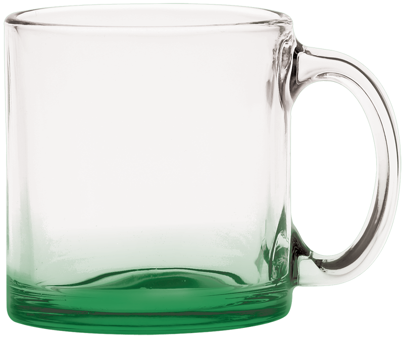 13 oz. Clear Glass Coffee Mug 11