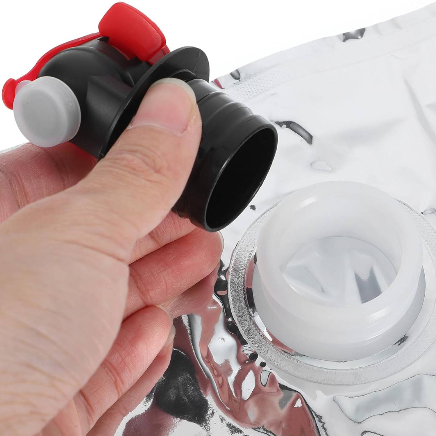 10L Foldable Water Bag w/ Spout for Camping 4