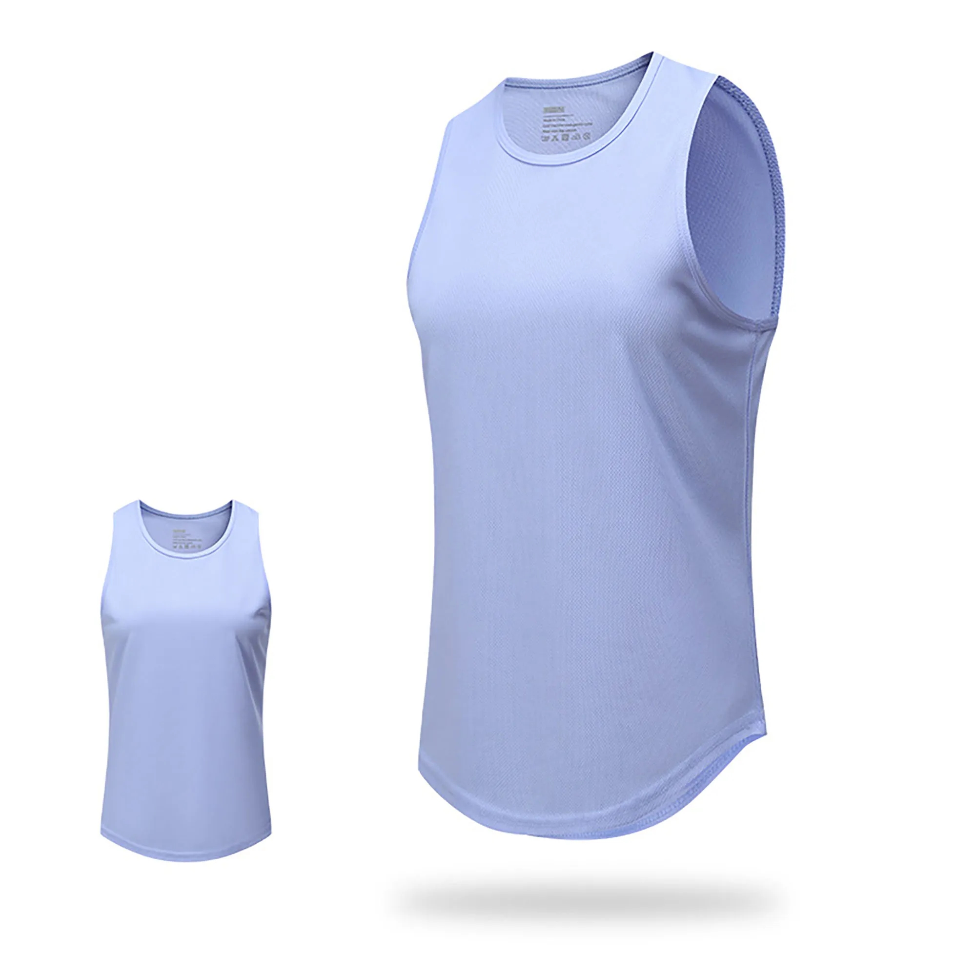 Women Breathable Sport Tank Top With Logo For Sport, Gym 4