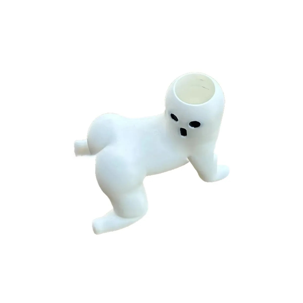 Ghost Resin Mini Planter Bud Vase For Desk Decor 4