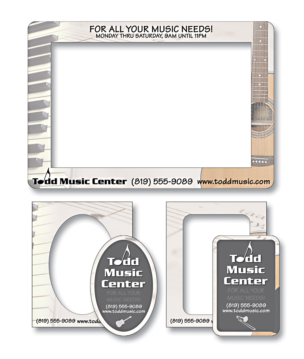 Magnet - Picture Frame Double Punch (7.375x5) - Outdoor Safe 4