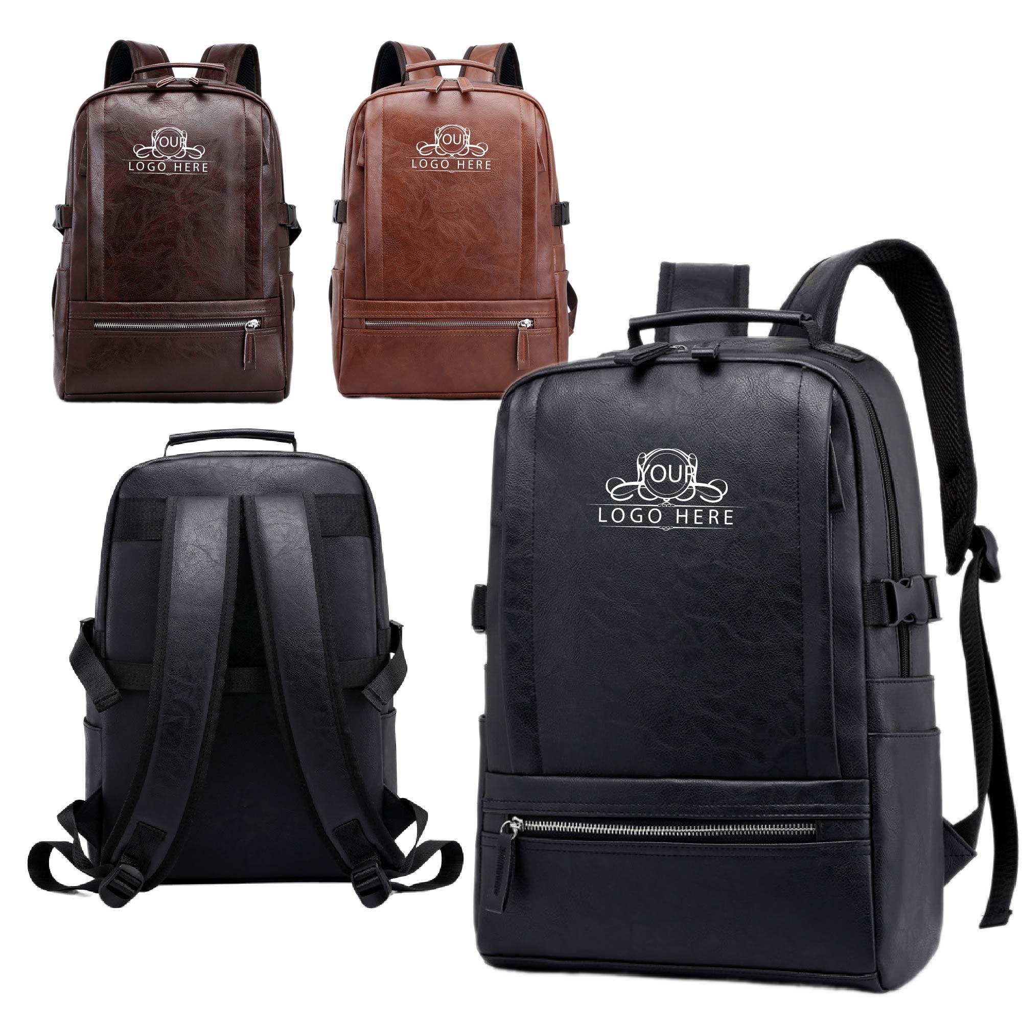 PU Leather Backpack 1