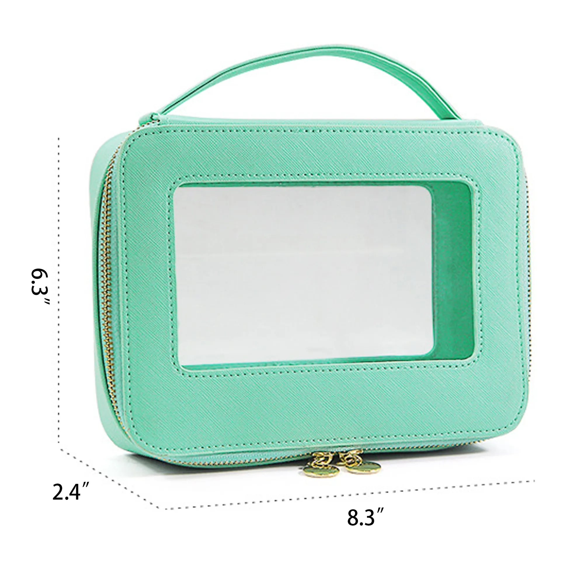 Portable Clear Window Makeup Bag 10