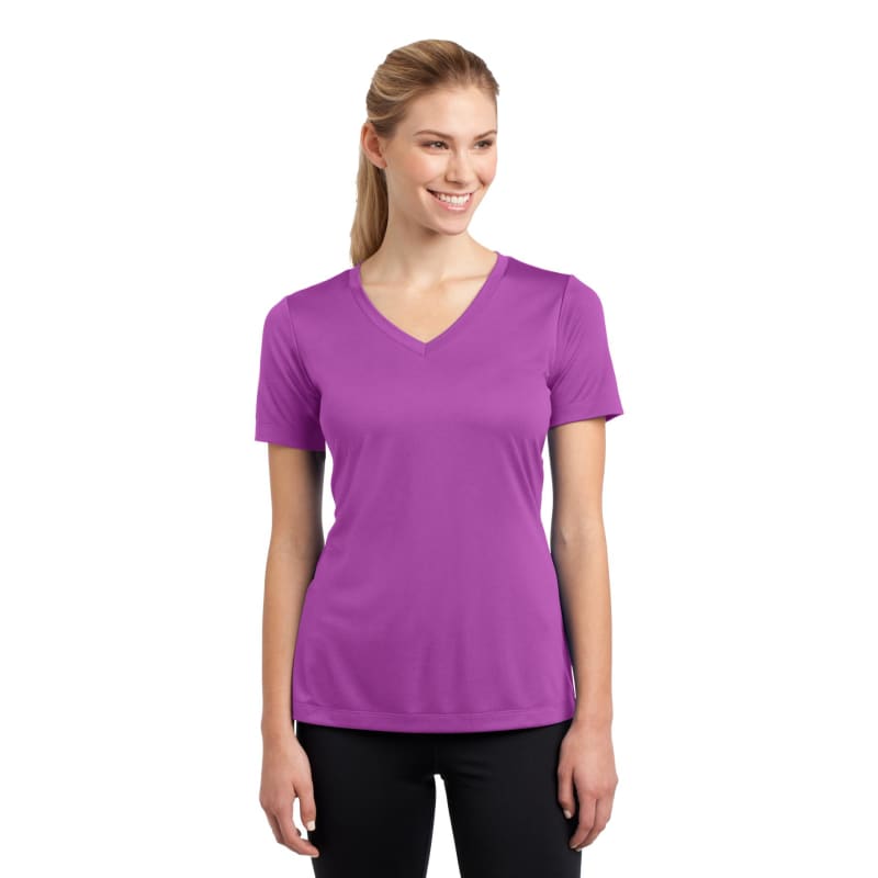 Sport-Tek Women's PosiCharge Competitor V-Neck Tee. 43