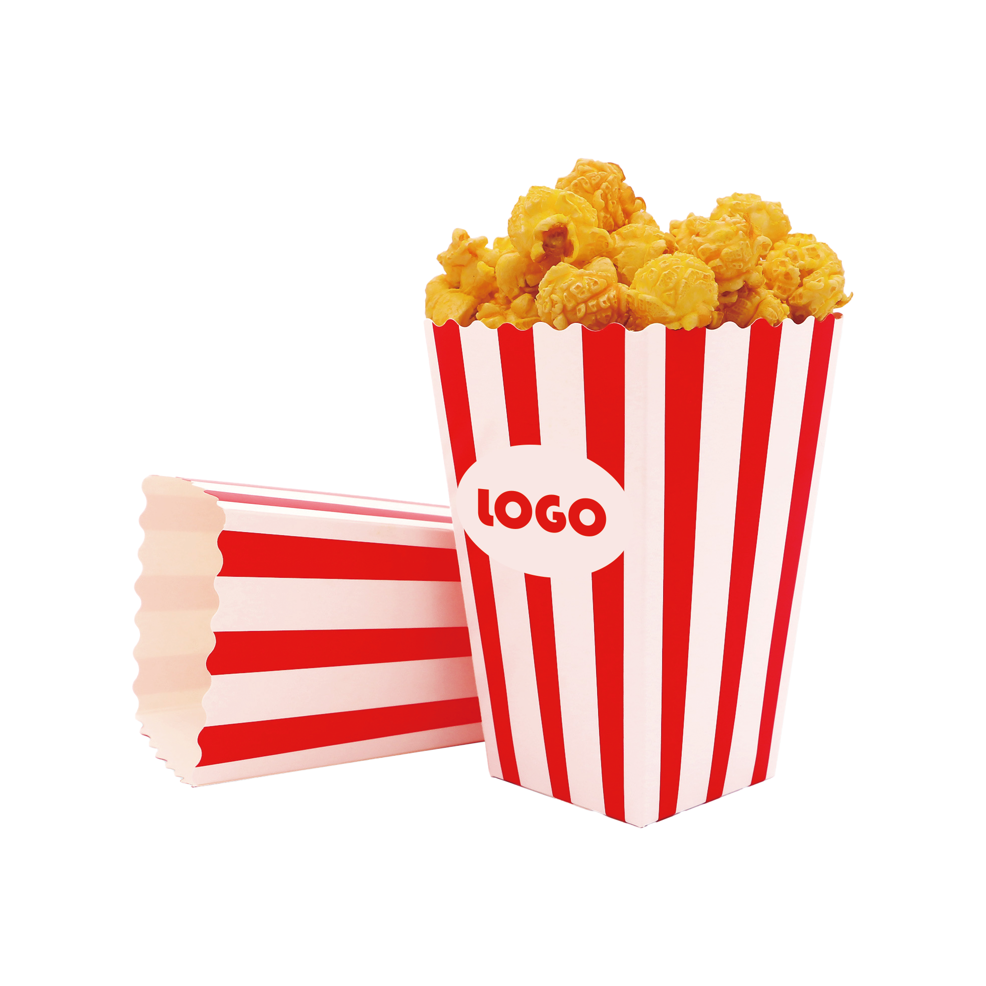 Open Top Paper Popcorn Box 3