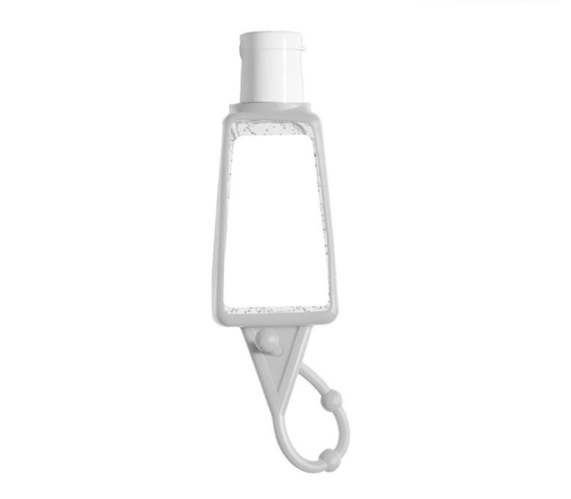 Hand Sanitizer Gel with Silicone Holder, 1 oz. - Blank 5
