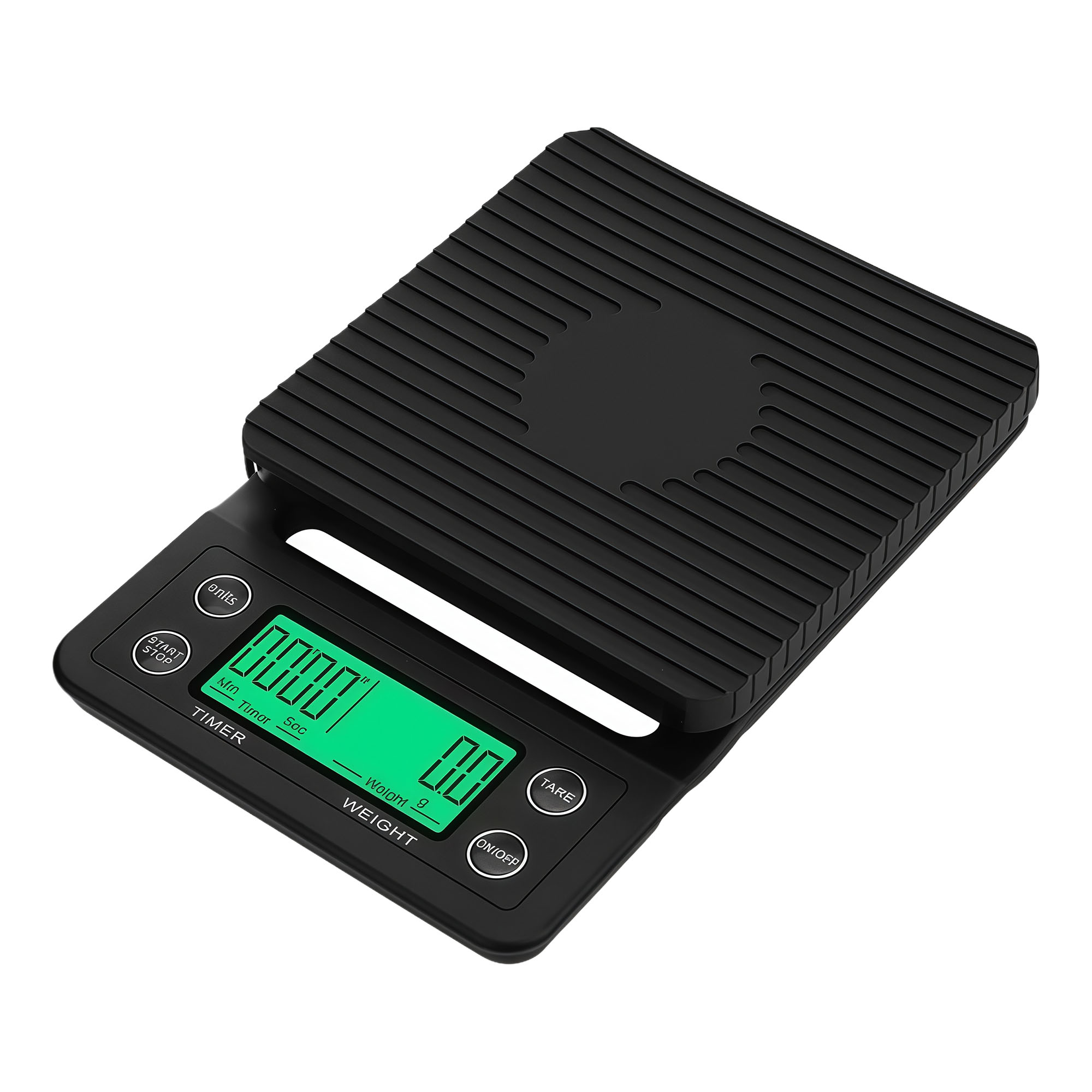 3kg/0.1g Espresso Pour Over Coffee Scale with Timer 3
