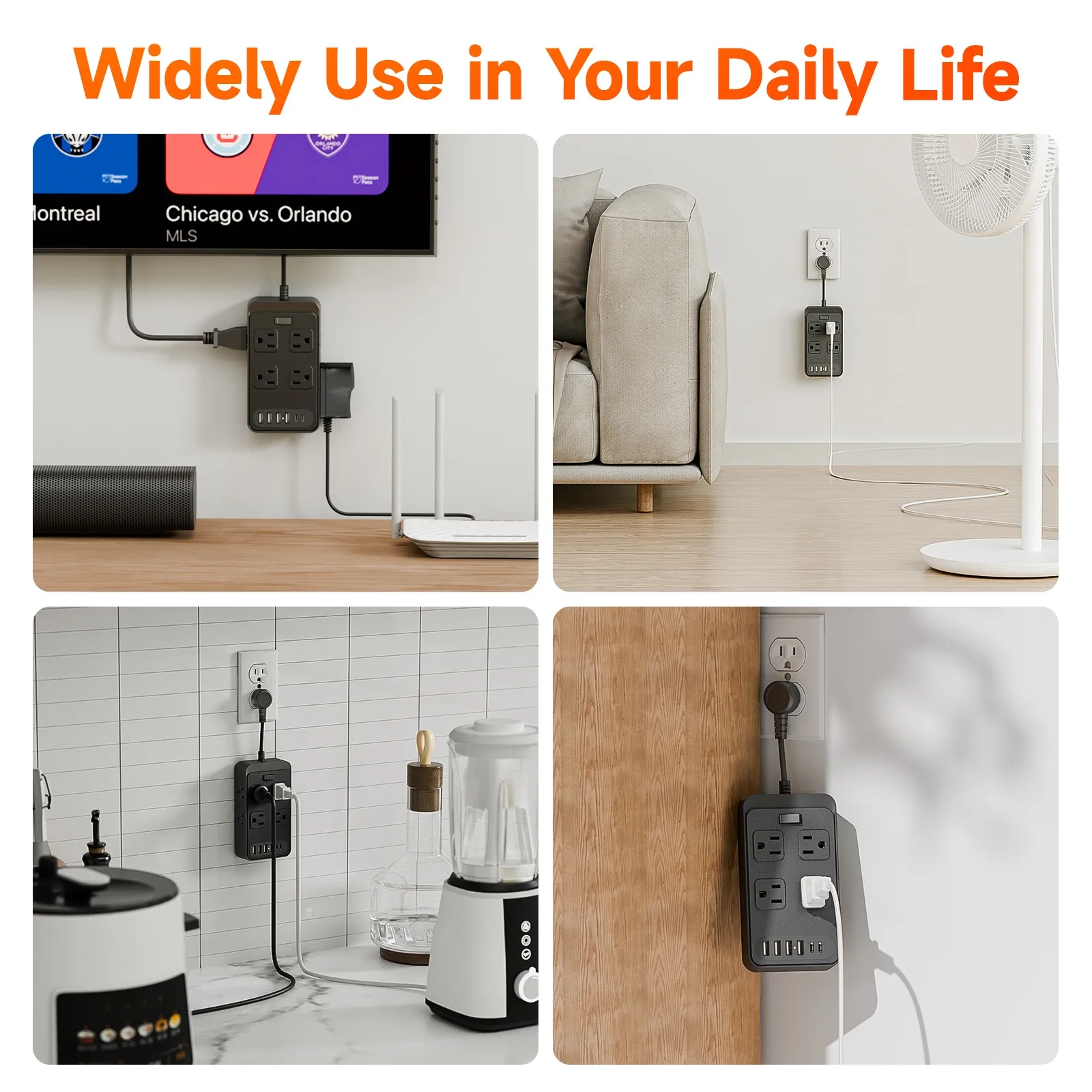 14 in 1 Wall Outlet Extender 2