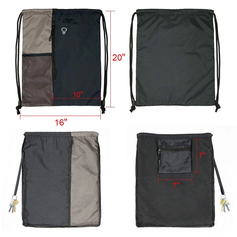 Drawstring Backpack Bag Sport Gym Sackpack 2