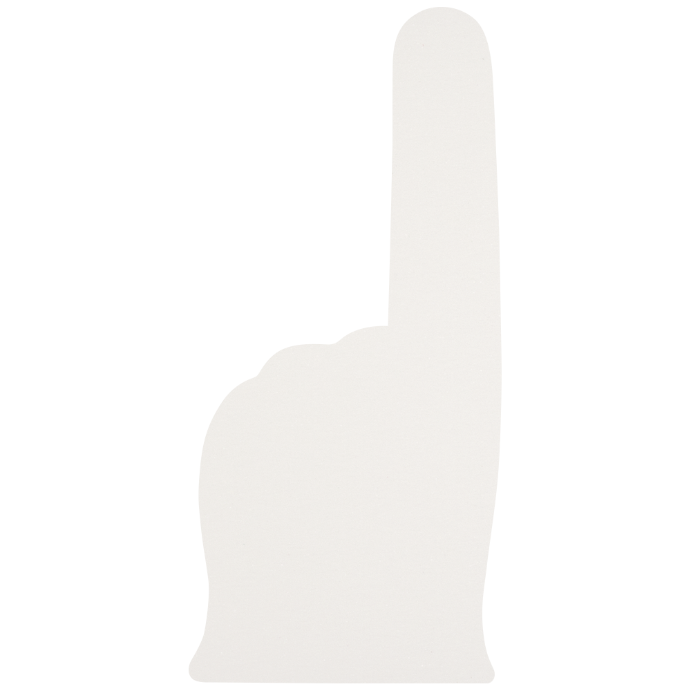 8" Classic #1 Finger Foam Mini 2