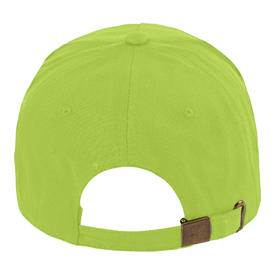 Stock Solid Color Cotton 5-Panel Baseball Cap 50