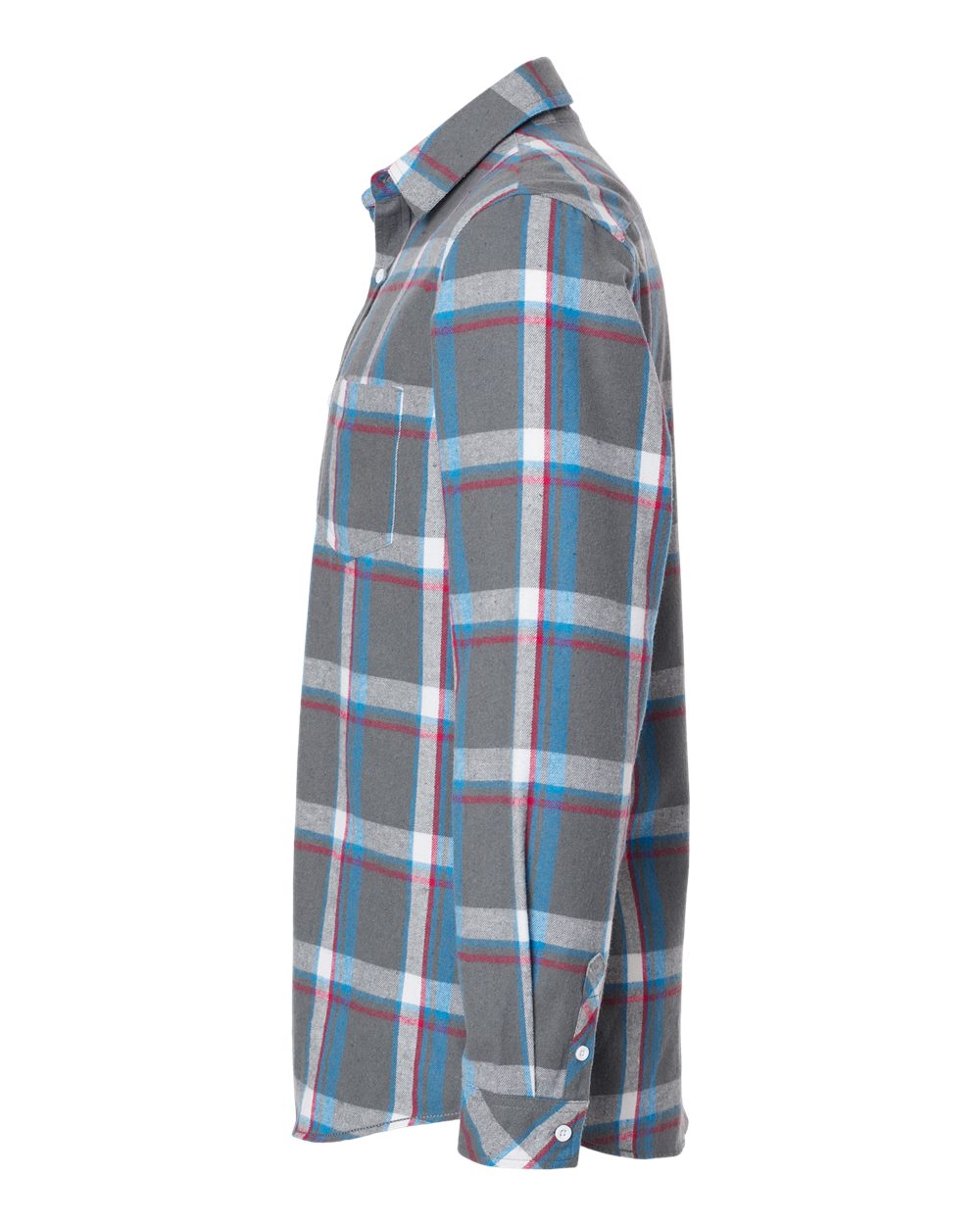 Men's Open Pocket Flannel Shirt - 8212 4