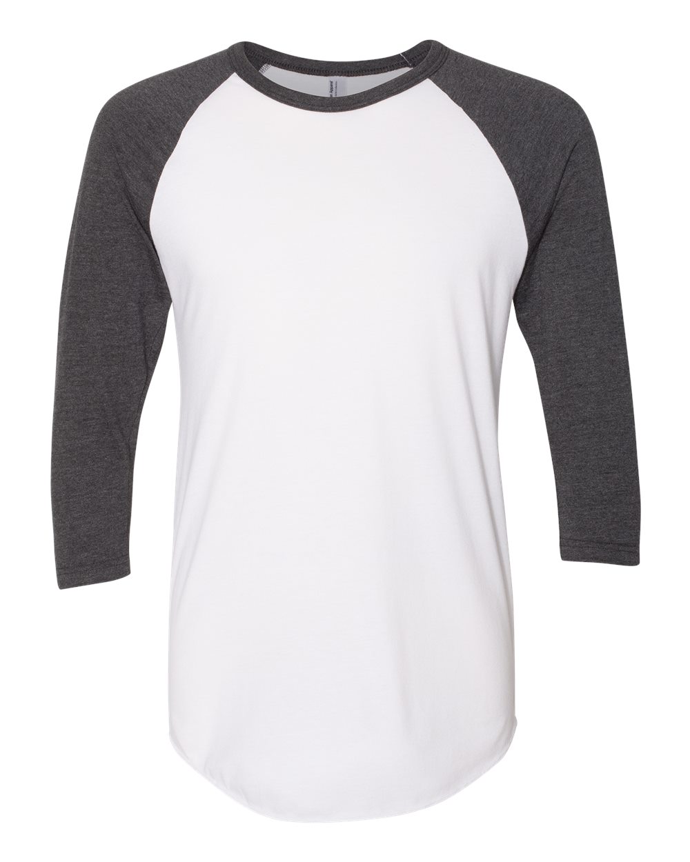 Unisex 50/50 Raglan Three-Quarter Sleeve Tee - BB453W 26