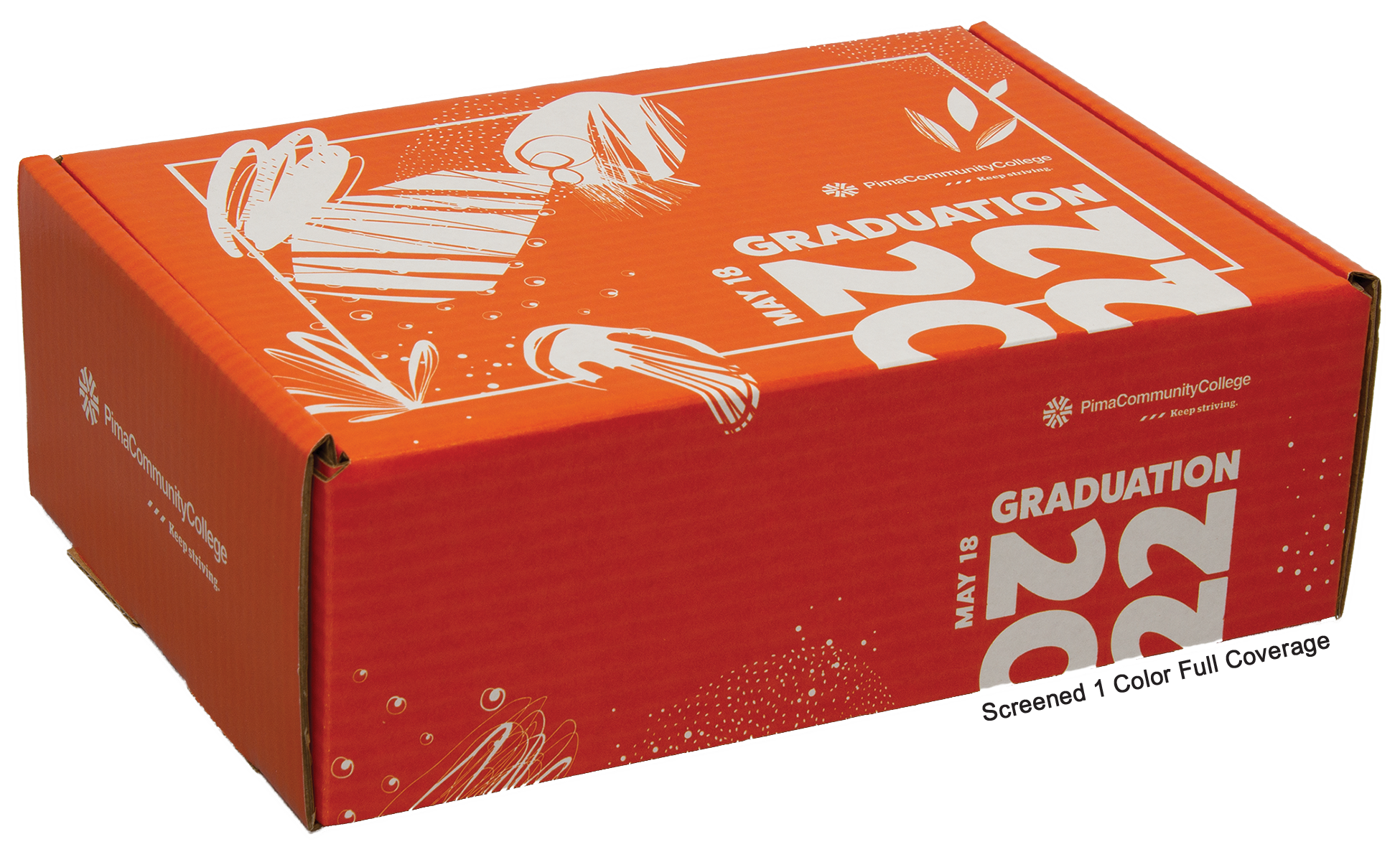 11" X 8" X 4" - B-Flute Outside Tuck Box 1