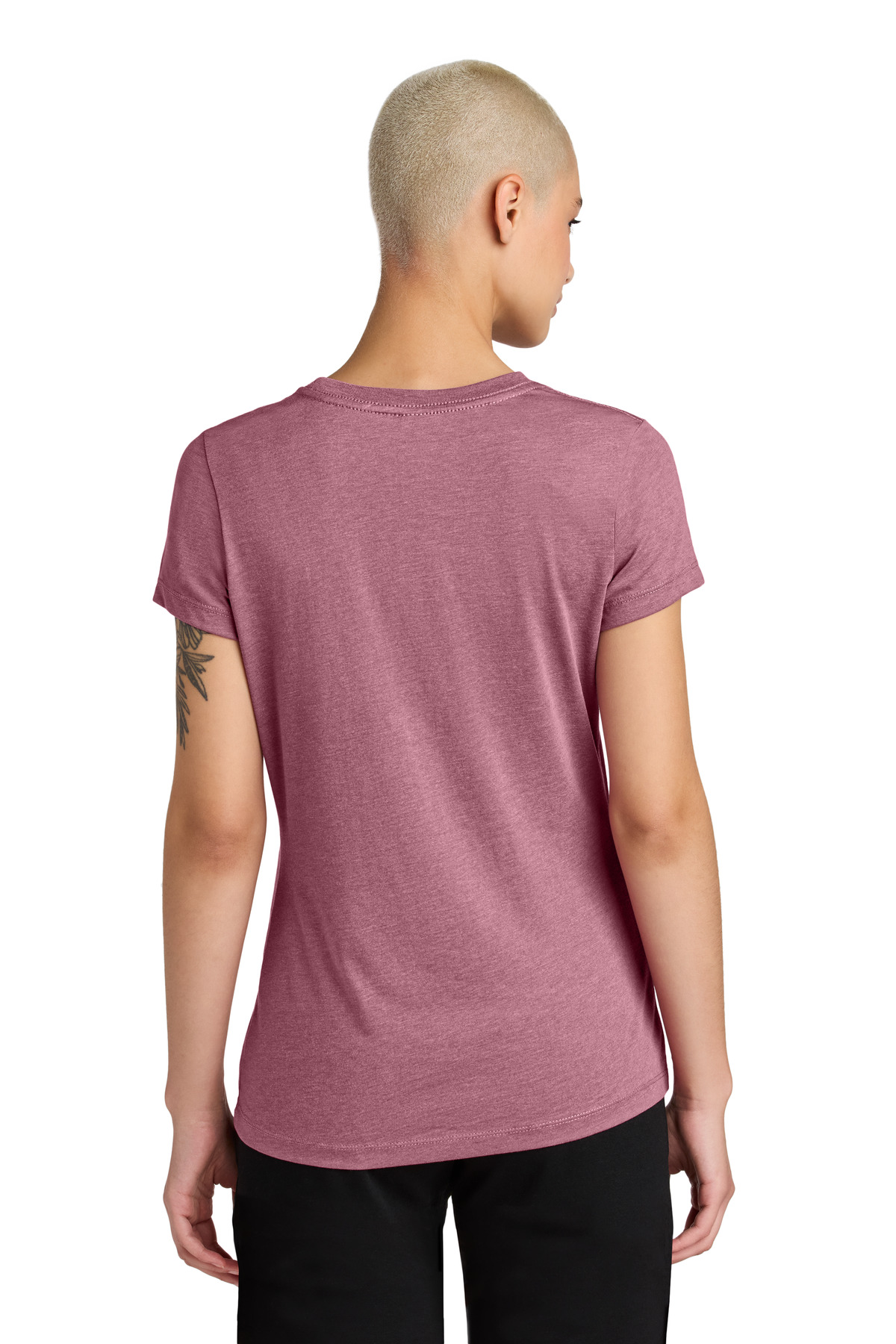 District Women's Perfect Weight CVC Tee DT188 29