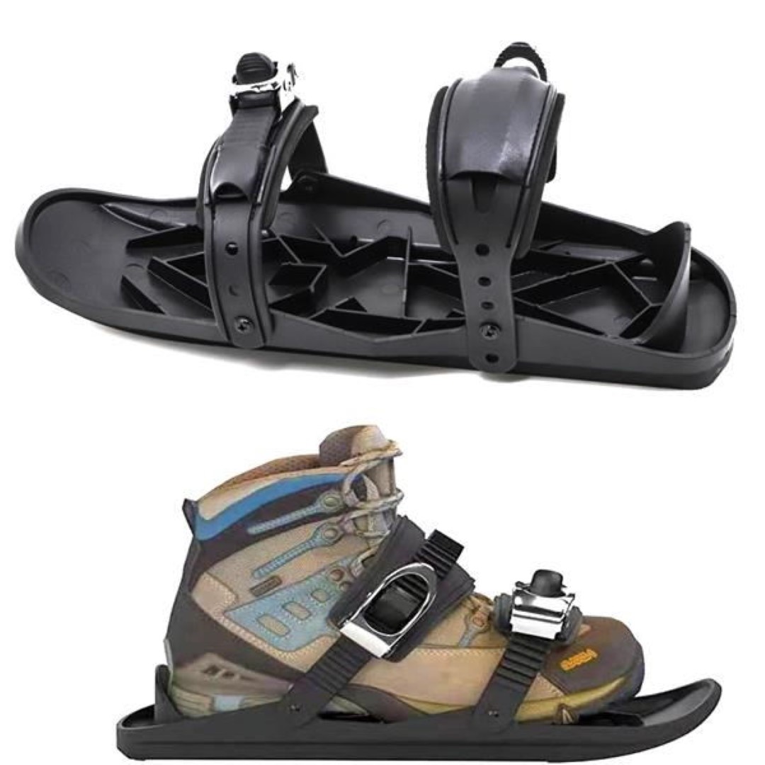 Adjustable Short Mini Ski Skates 2