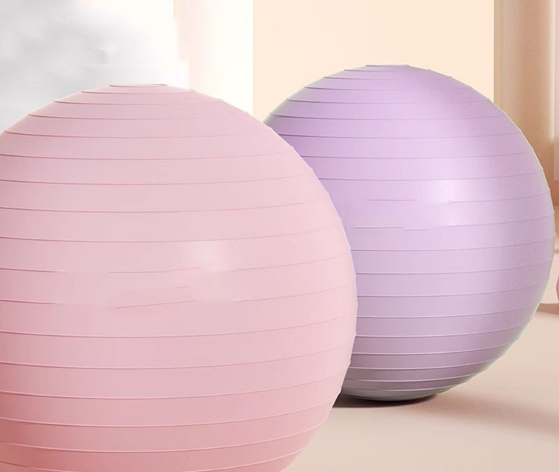 Non-Slip Yoga Ball with Foot Pump 6