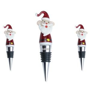 Festive Green Christmas Tree Wine Cork Bottle Stopper 8