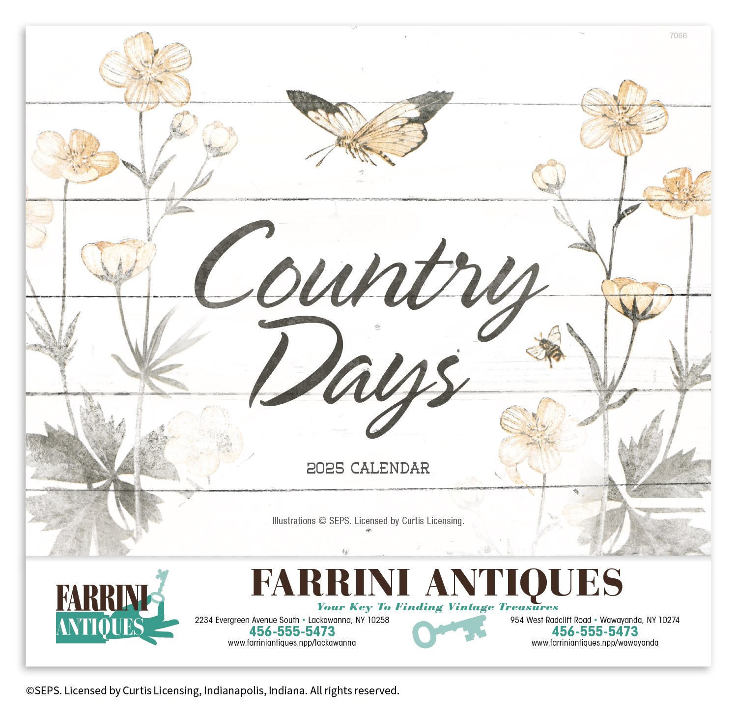 Good Value™ Country Days - Stapled Calendar 2