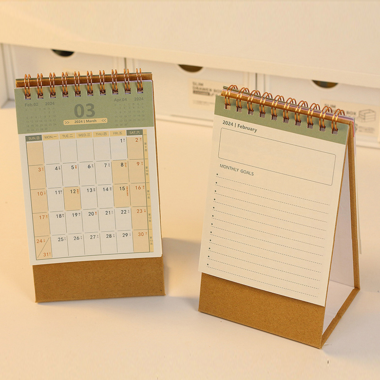 2024 Calendars Desk Monthly 7