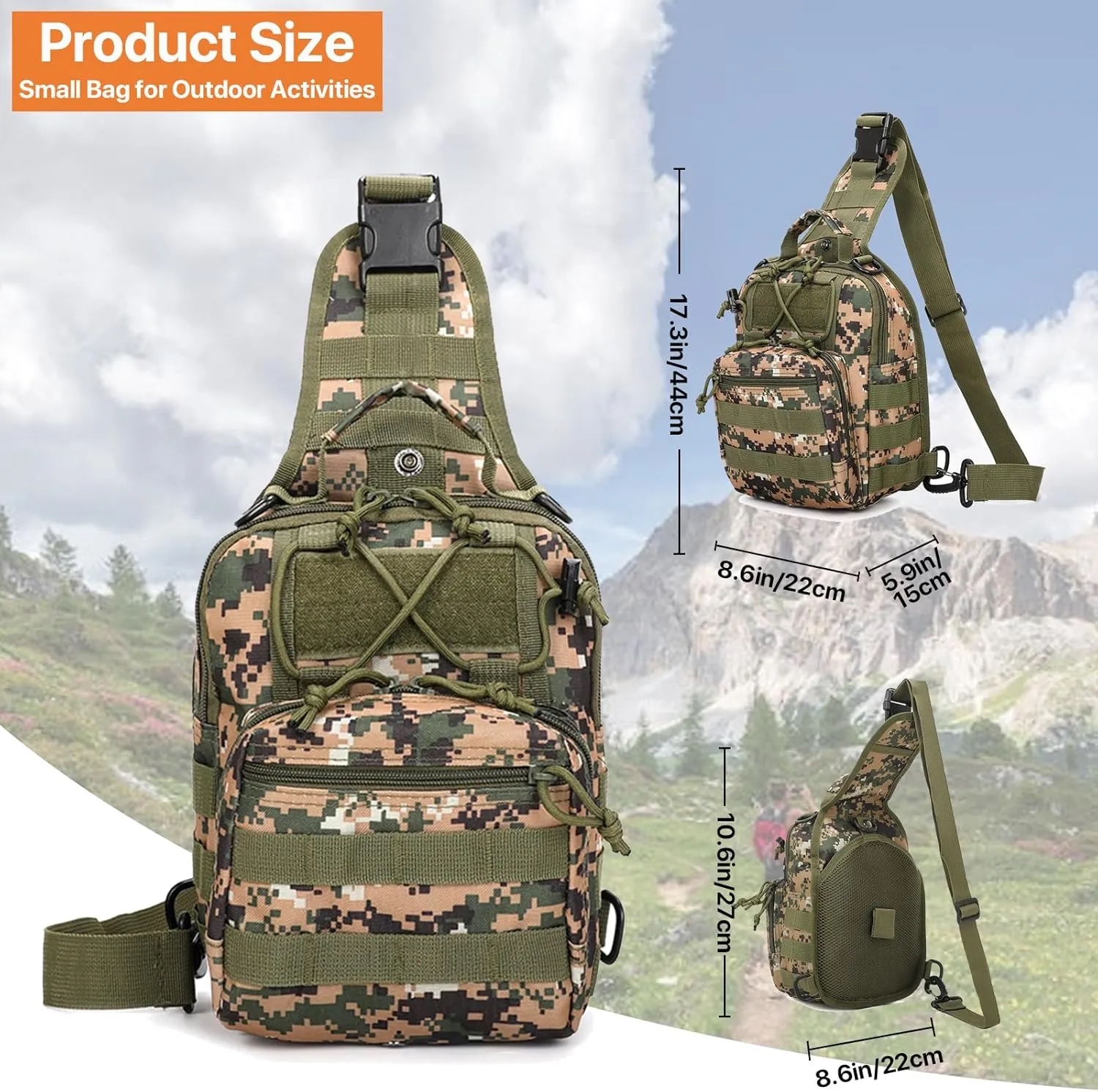 Oxford Outdoor Versatile Tactical Chest Bag 5