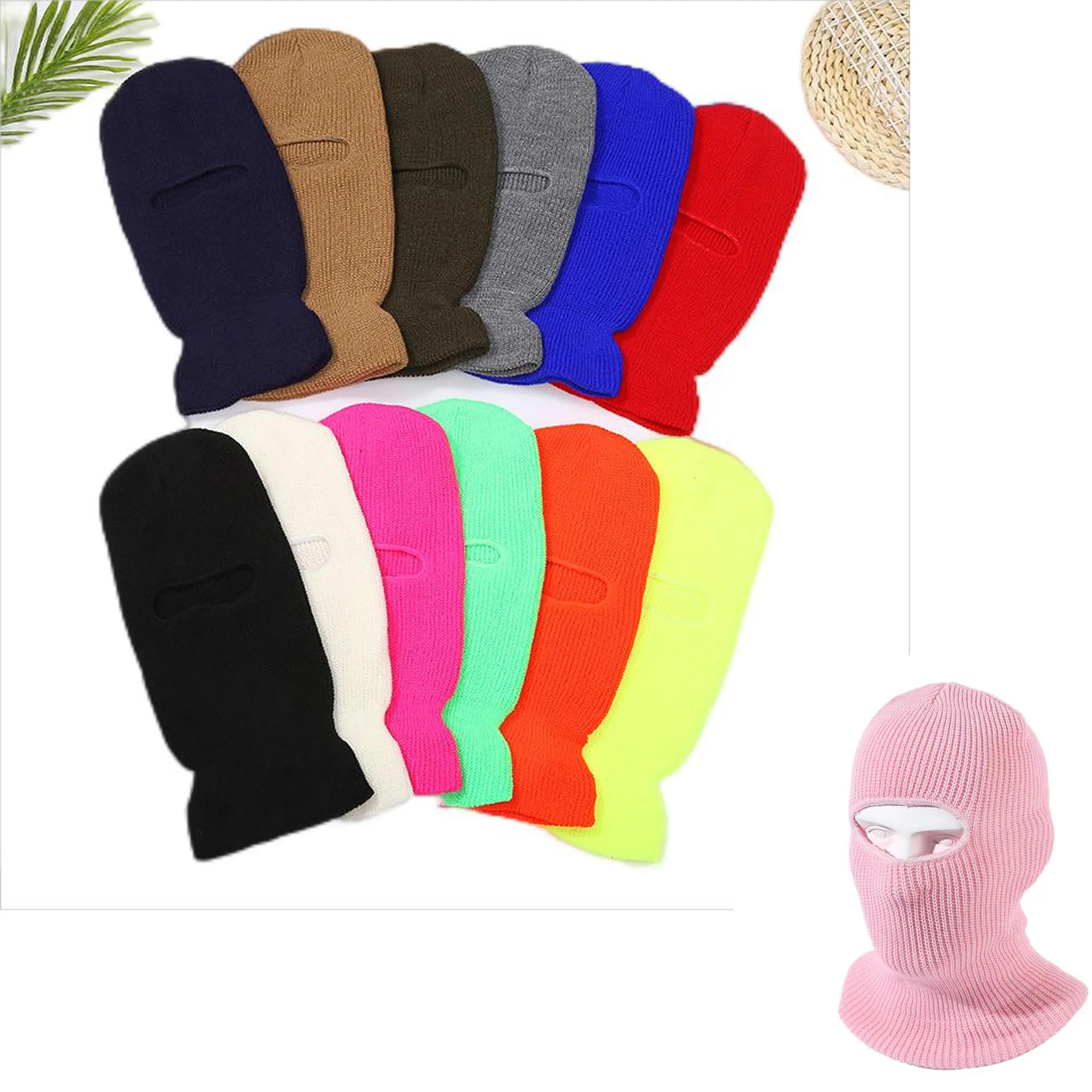 Warm Single Hole Knitted Hat