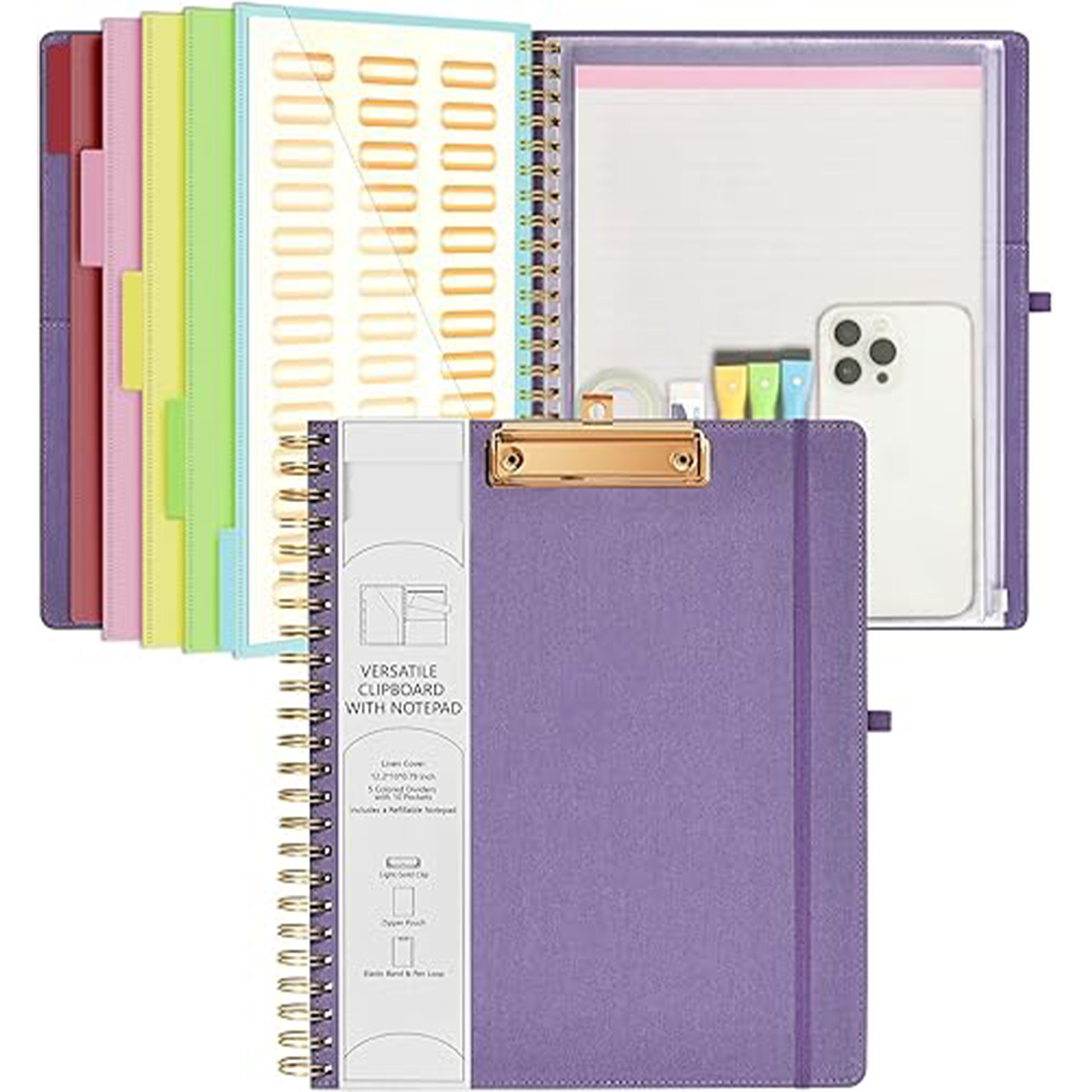 Portable Clipboard Combination With Folder And Notepad 15