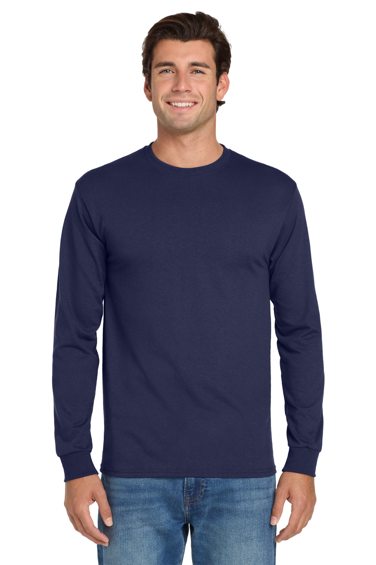 Jerzees - Dri-Power 50/50 Cotton/Poly Long Sleeve T-Shirt. 29LS 156