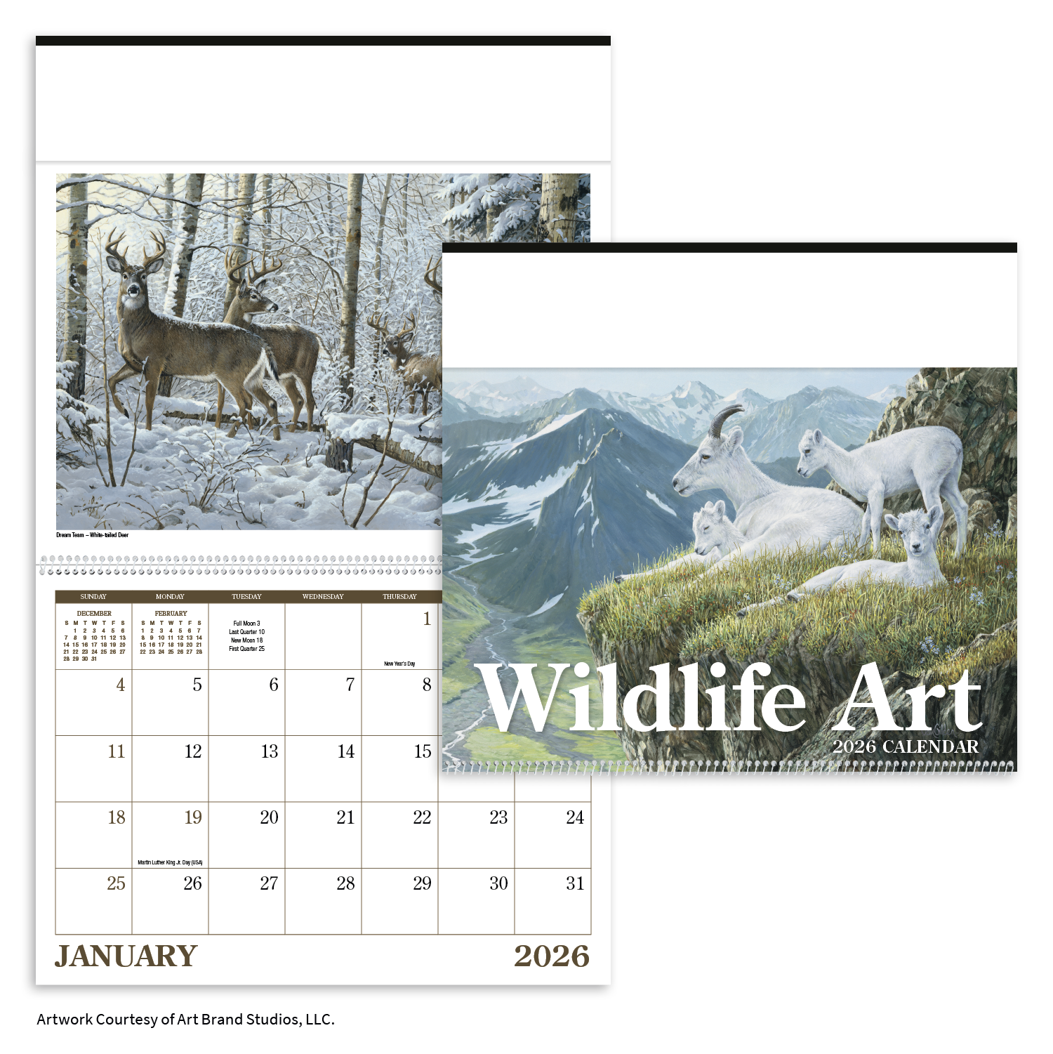 Triumph® Calendars Wildlife Art Calendar 3