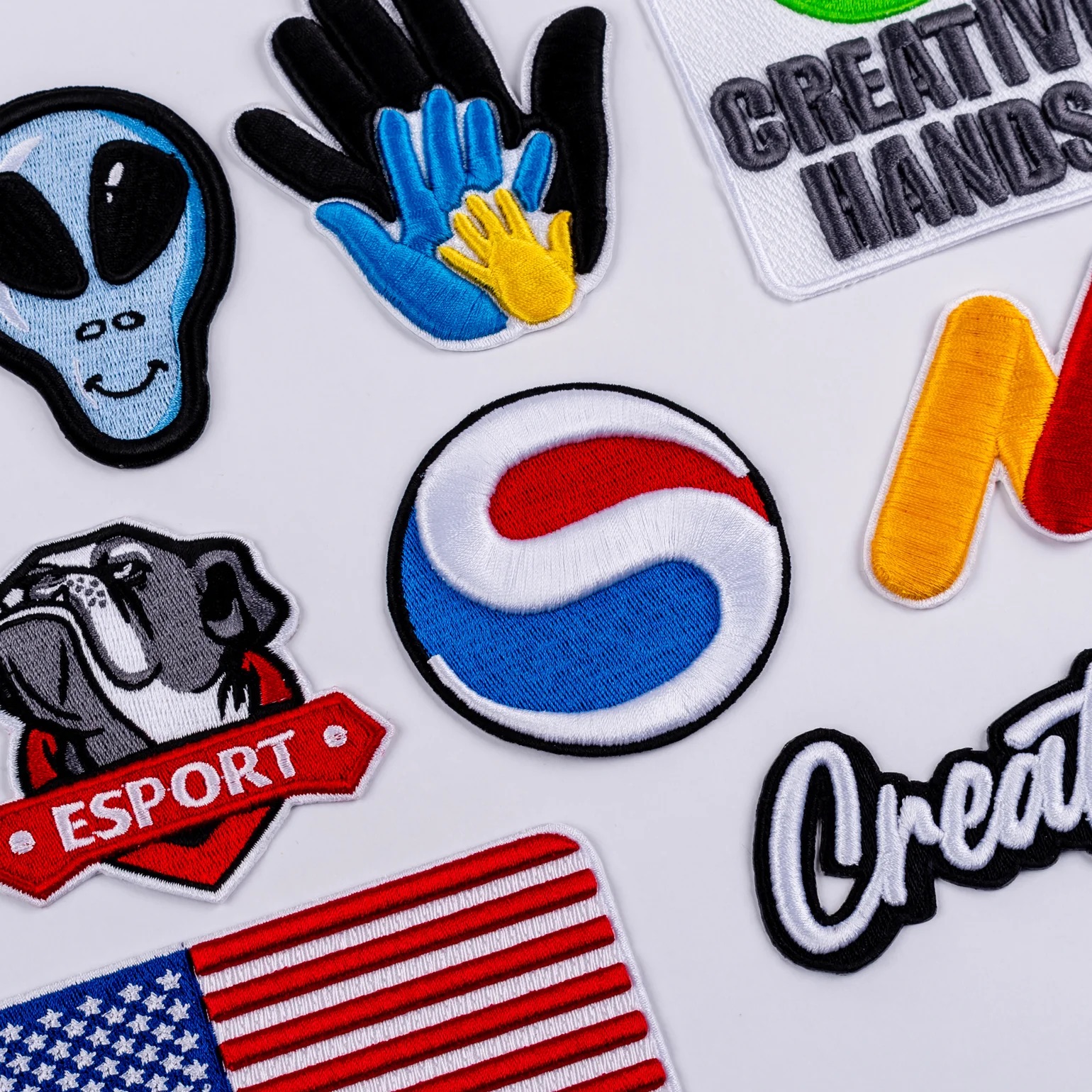 3D Embroidered Patches 1