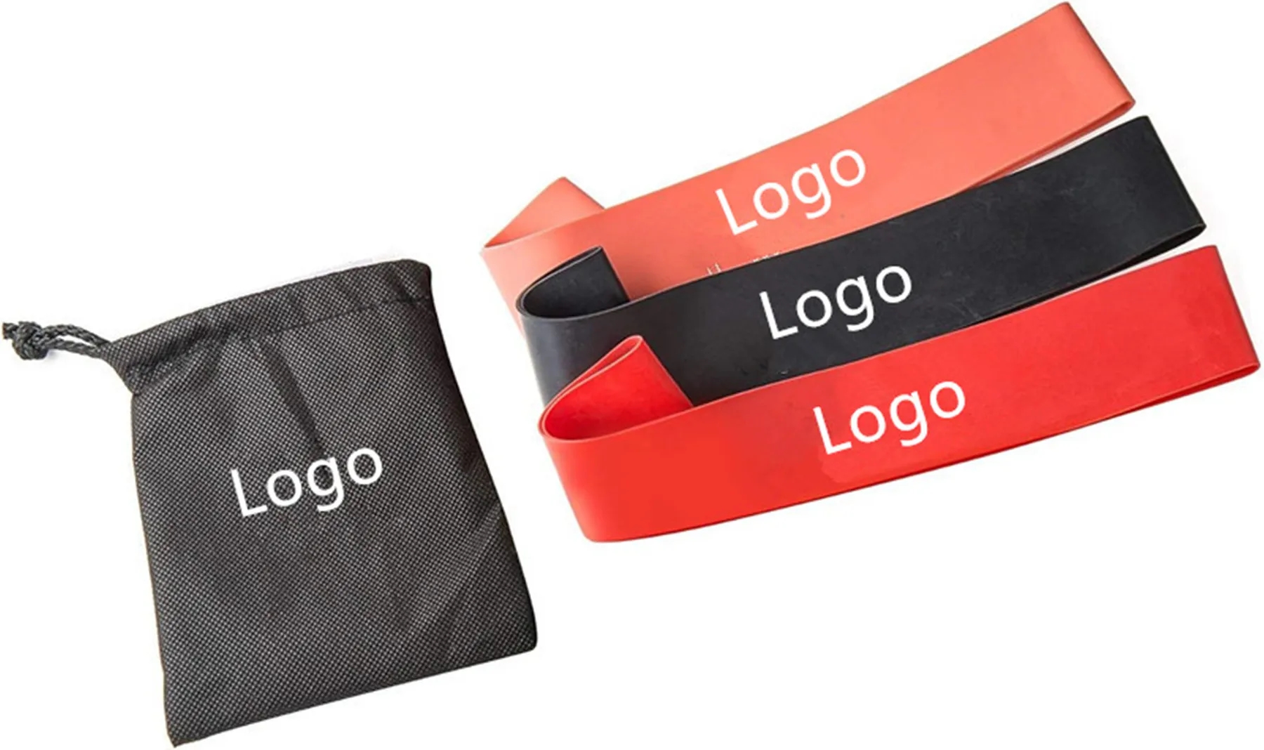 3 Piece TPE Fitness Resistance Band Set 3