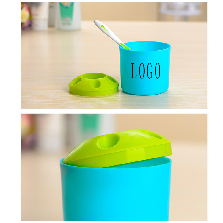 Multi-functional toothbrush holder 4