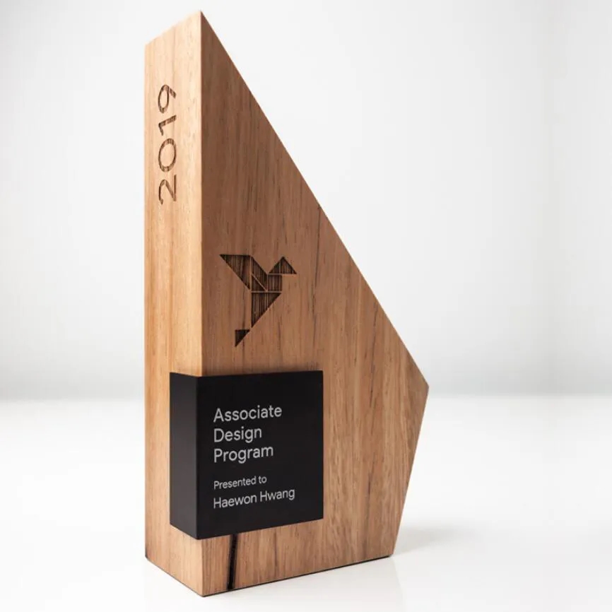 Personalized Bespoke Wooden Award 5