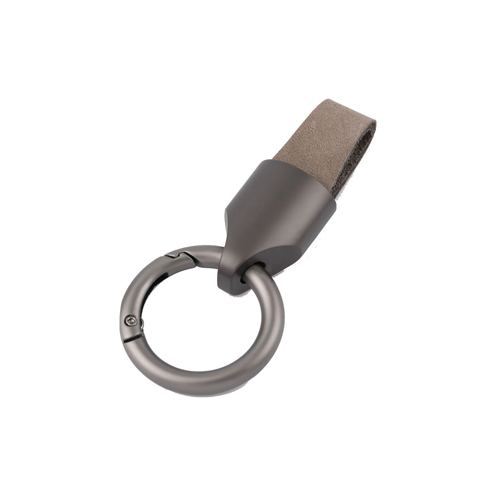 Genuine Leather Keychain for Car Home Key Ring 7