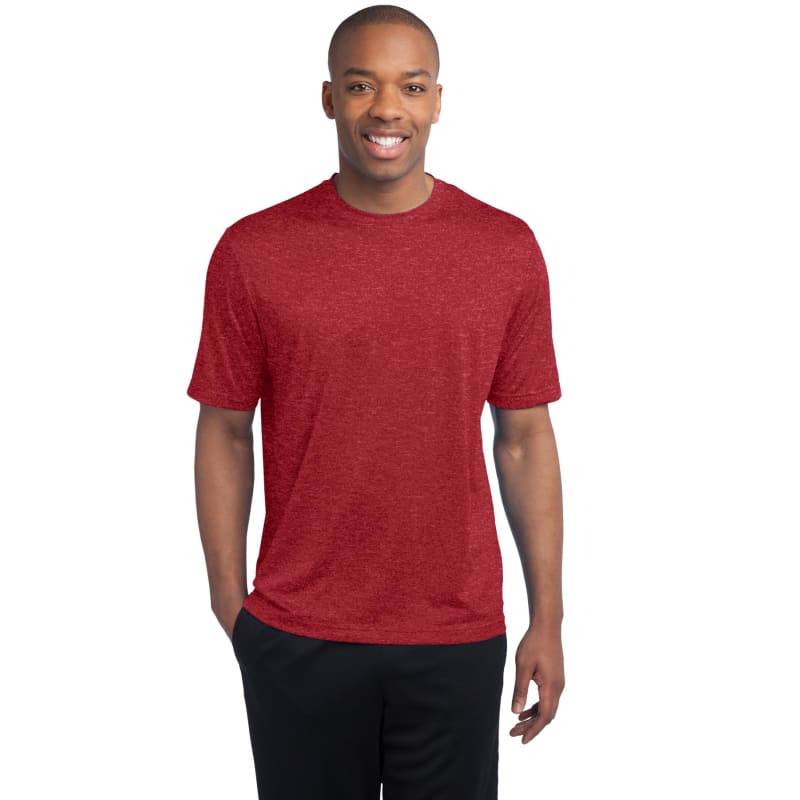 Sport-Tek Tall Heather Contender Tee. 10