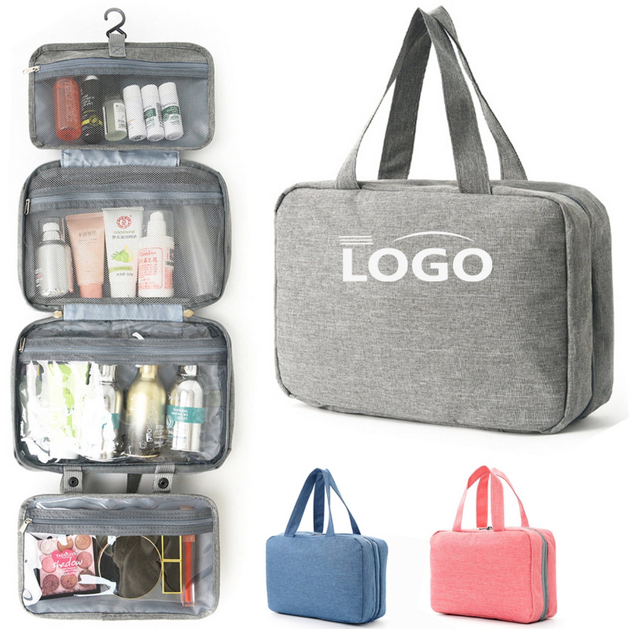 Four-Fold Dry And Wet Separation Storage Toiletry Bag 7
