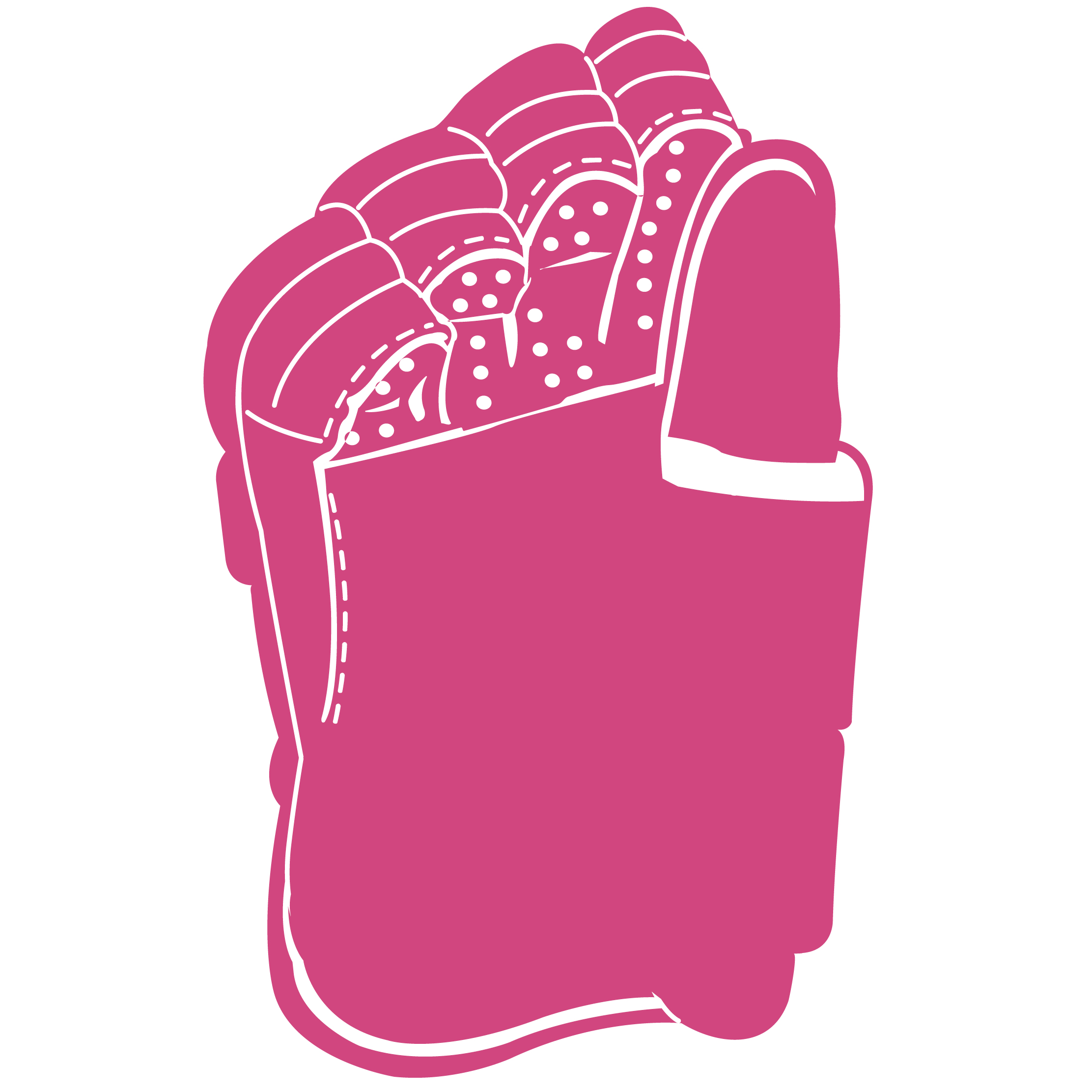 Foam Hockey Glove Hand 4