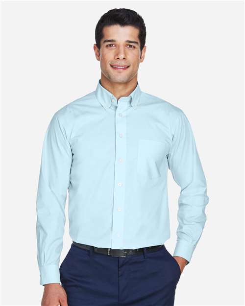 Men's Crown Collection® Broadcloth Woven Dress Shirt - D620 55