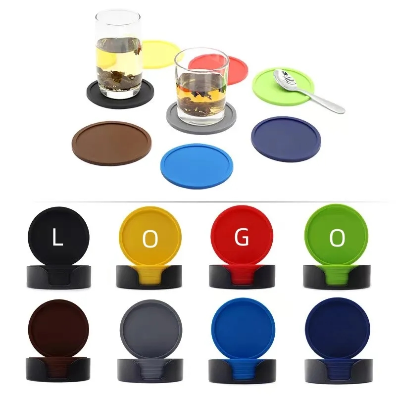 Full Color Soft Silicone Coaster 4