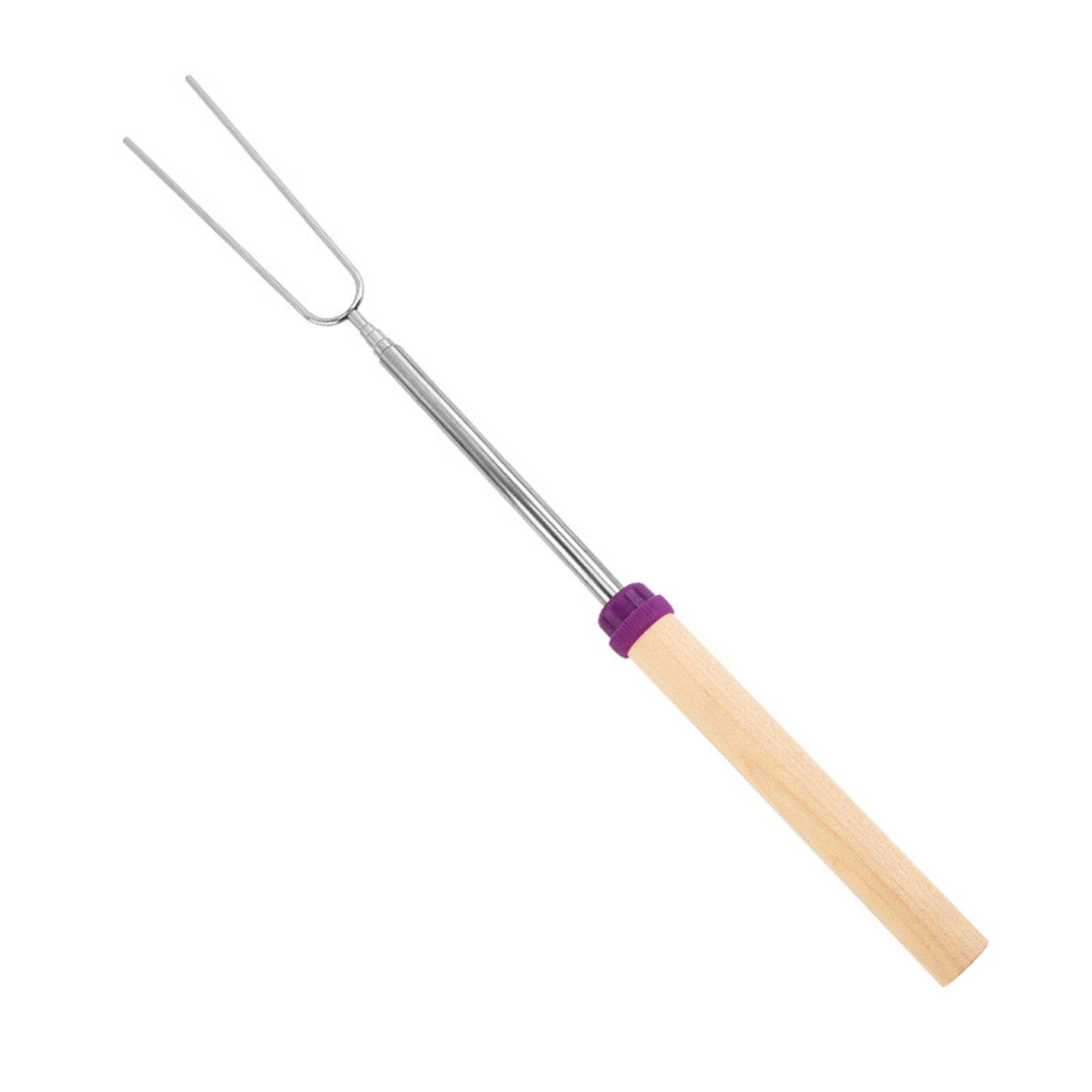 Extendable Stainless Steel Roasting Fork 6