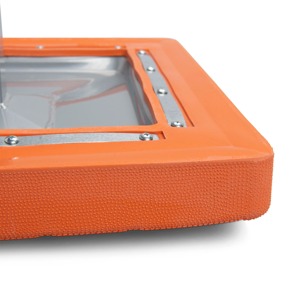 15" x 15" x 3" The Hall Welded Base - Orange - 1 Base 2