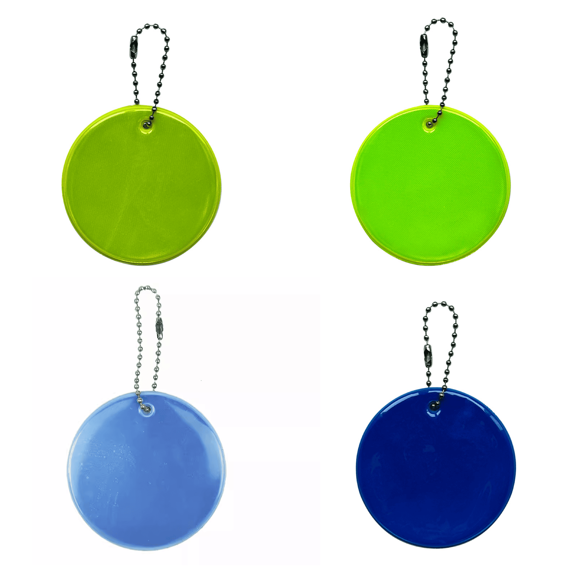 Circular Night Visibility Bag Charm 2