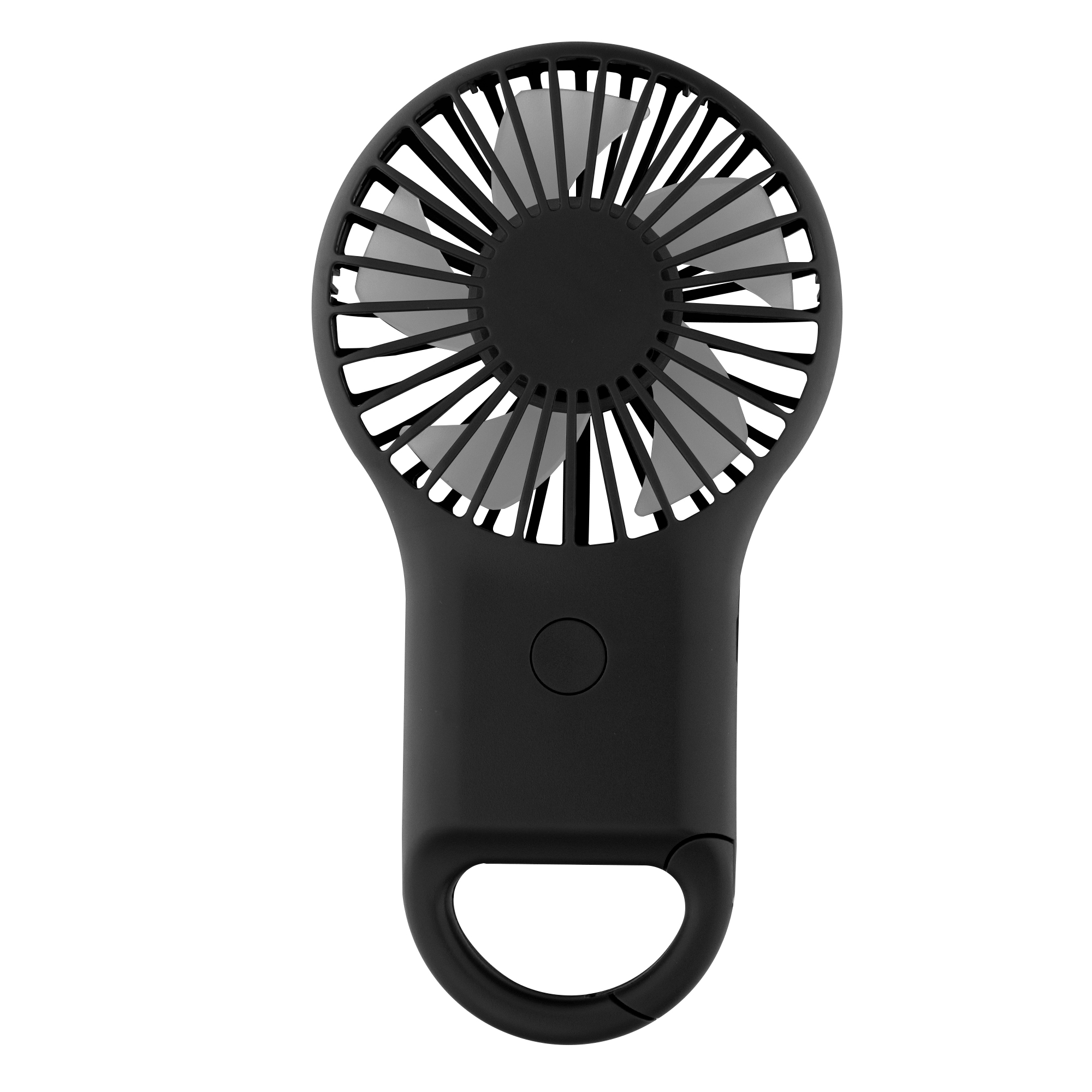 Rechargeable Handheld Fan With Carabiner 2