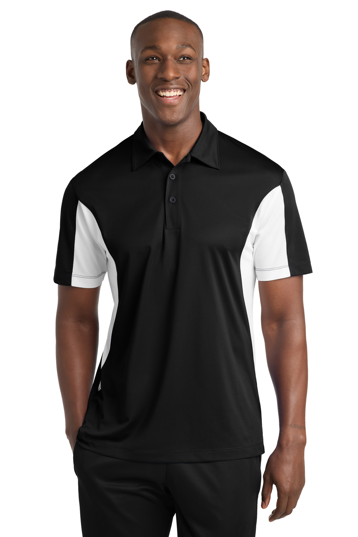 Sport-Tek Side Blocked Micropique Sport-Wick Polo. ST655 116