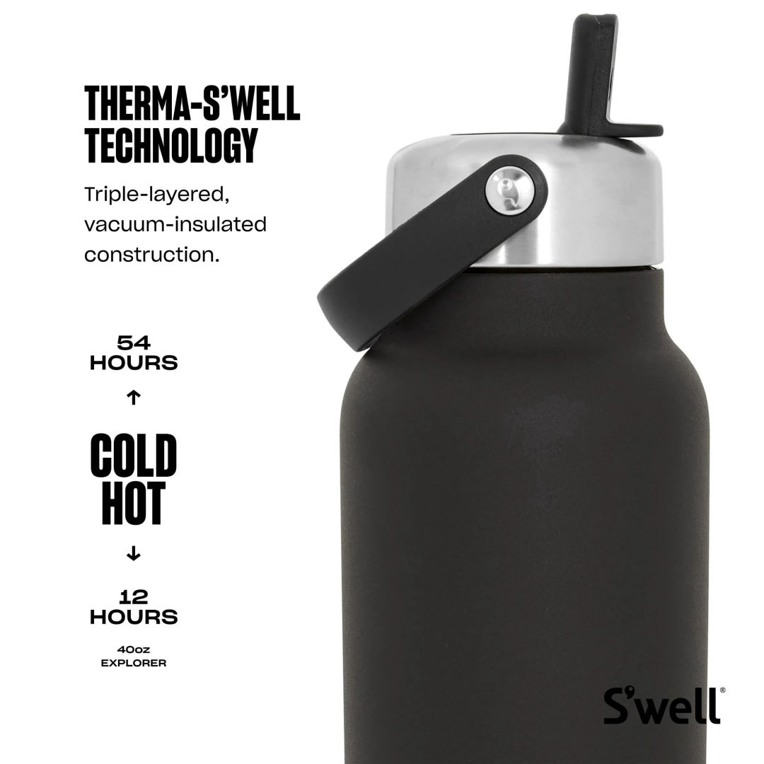 S'well® Explorer Bottle w/ Flip Straw - 40oz 4