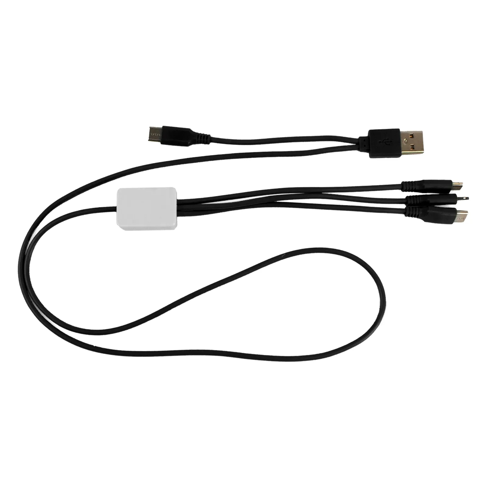 Dual Input 3' Snap Colorful Cable 4