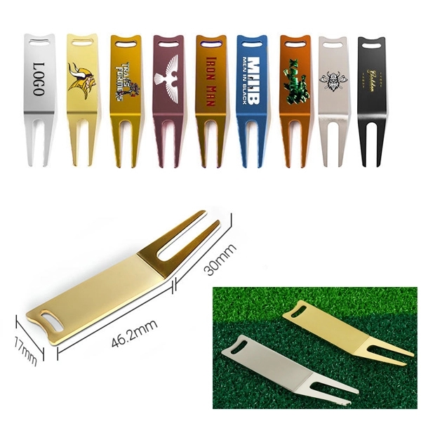 Metal Bent Fork Divot Repair Tool 3