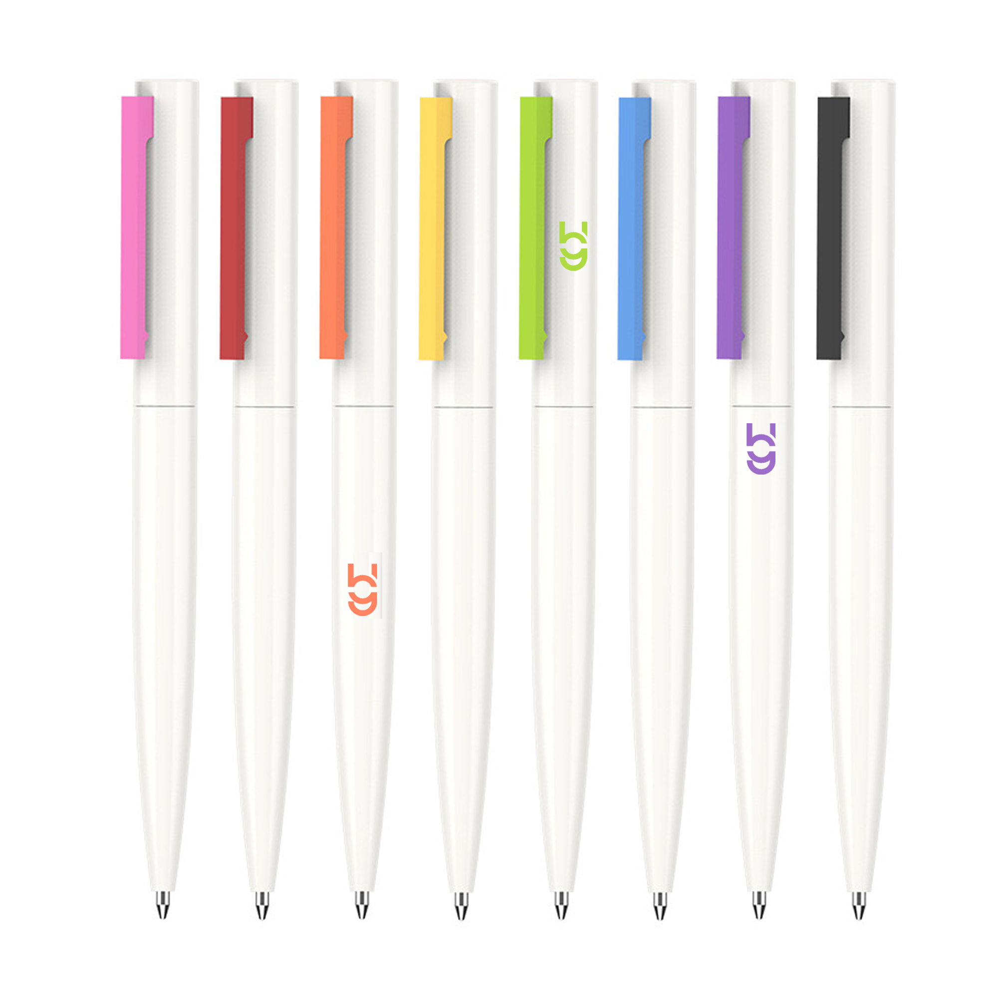 Customized twist action ballpoint pens 1