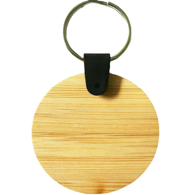 Wooden Token Keychain 2